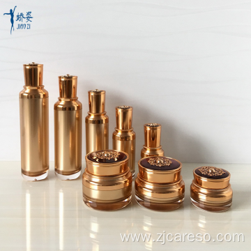 2018 Luxury Bronze Acrylic Bottles and Jars